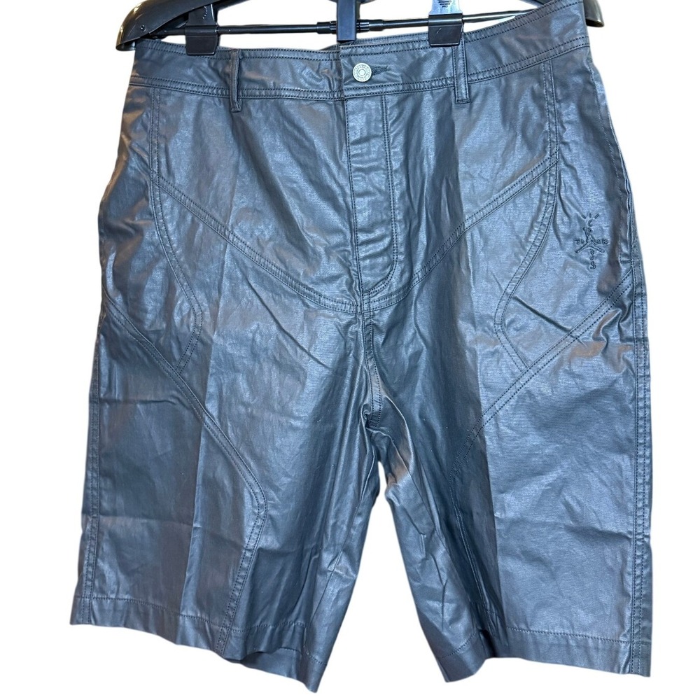 Jordan Travis Scott Cactus Jack Canvas Shorts Black Mens 34 NWT
